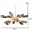 Подвесная люстра Hammerton Aalto Oval Starbust Chandelier фото 4