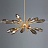 Подвесная люстра Hammerton Aalto Oval Starbust Chandelier 60 см  фото 10