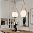 Люстра CORDA PENDANT LAMP Латунь фото 4