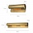 Бра Hudson Valley 1513-AGB Accord 1 Light Wall Sconce In Aged Brass Черный Большой (Large) фото 10