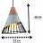 Подвесной светильник Vibrosa-2 A1 Серый фото 10