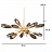 Подвесная люстра Hammerton Aalto Oval Starbust Chandelier фото 3