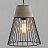 Подвесной светильник Cement Droplight Pendant Light СерыйA фото 3