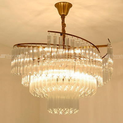 Люстра Ritz Helix Wide Chandelier A  фото 1