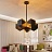 Welles 5 Spoke Pendant Lamp Розовое золото фото 5