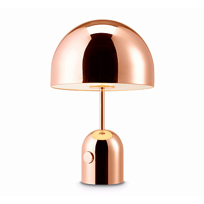 Лампа Tom Dixon Bell Table Lamp Серебро (Хром)  фото 1