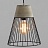 Подвесной светильник Cement Droplight Pendant Light СерыйA фото 12