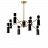 Spyder Tube Chandelier 100 см   фото 2