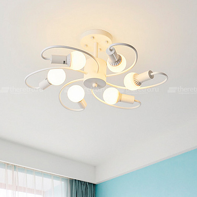 Потолочная люстра Open Bulb Ceiling Light E  фото 1