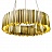 Люстра Facet Chandelier 80 см  Черный фото 2