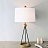 Светильник настольный Anthropologie Triangulate Table Lamp Ensemble Белый фото 8