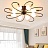 Потолочная люстра Open Bulb Ceiling Light D фото 13