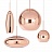 Подвесные светильники Tom Dixon Copper Wide Pendant lamp D фото 8