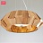 Loft Wooden Plate 65 см   фото 5